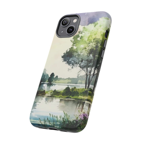 Summer Day by the Lake - Impact Resistant Phone Case